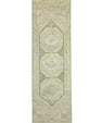 Turkish Oushak Runner Rug 2'11" x 10' #17237