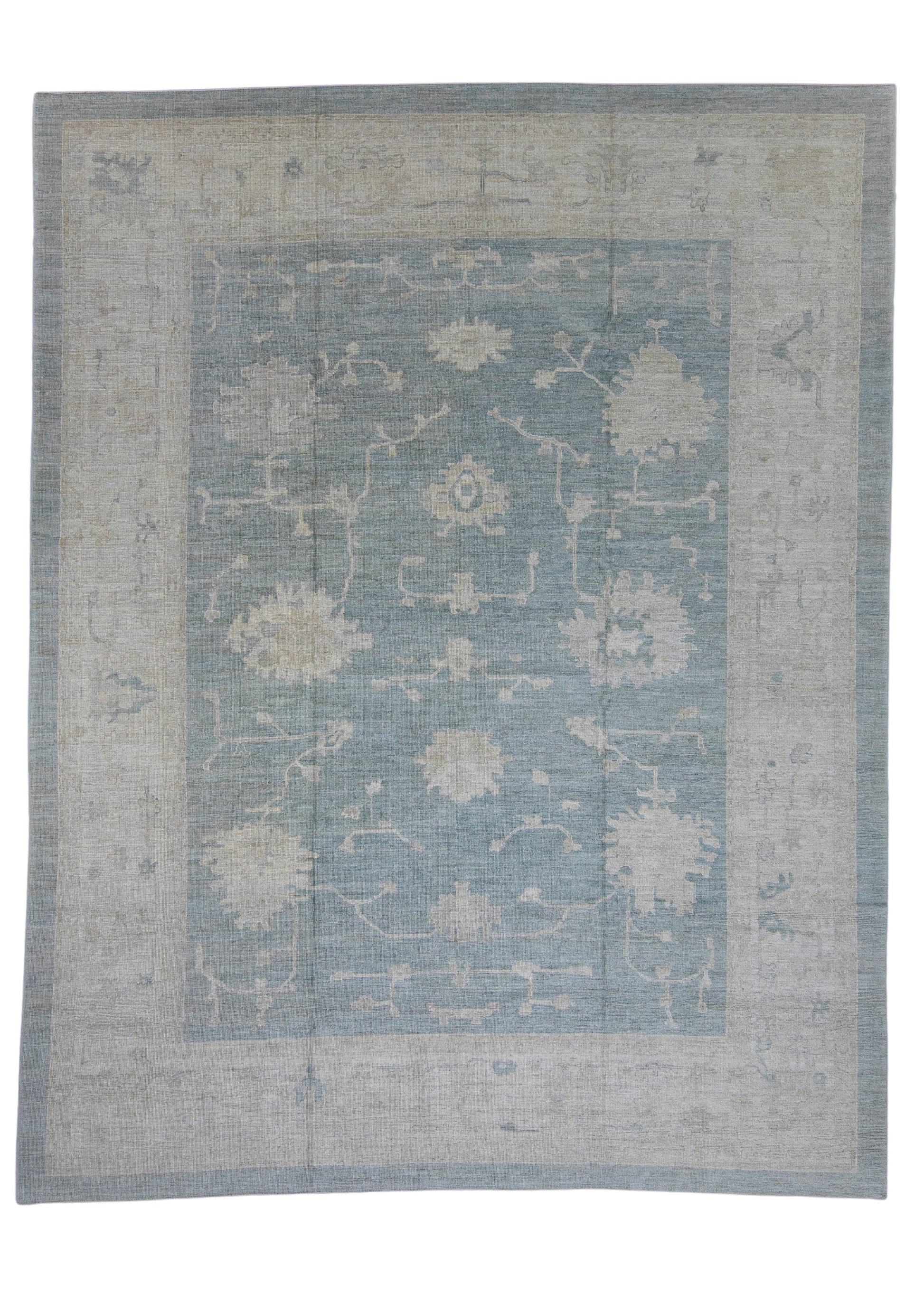 Turkish Oushak Rug 12'1" x 15'5" #16520