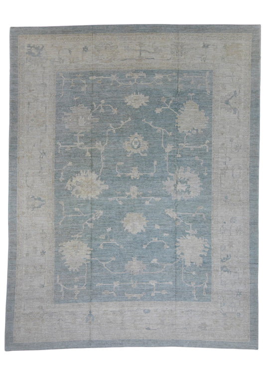 Turkish Oushak Rug 12'1" x 15'5" #16520