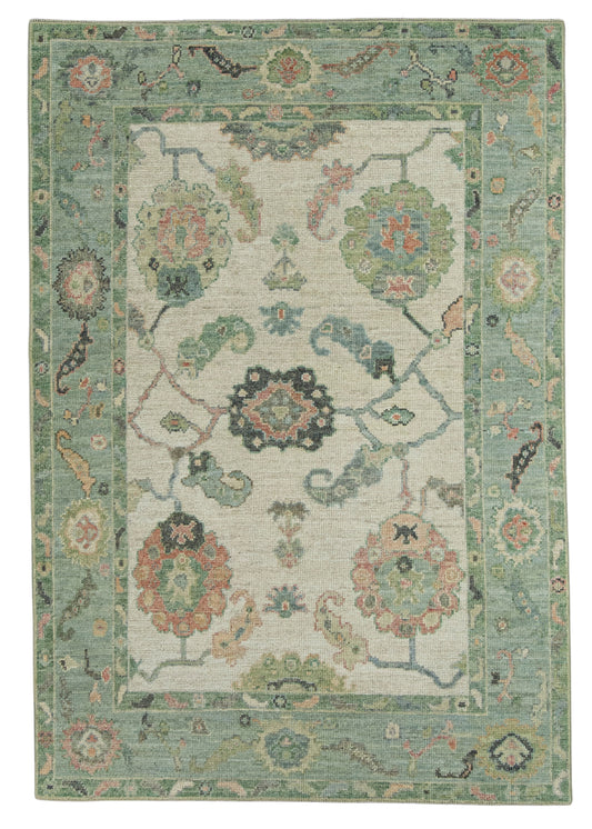 Turkish Oushak Rug  5' x 7'4" #20317