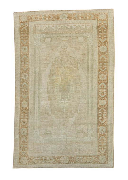 Turkish Vintage Anatolian Rug 4'2" x 6'7" #17580