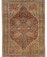 Turkish Antique Runner Rug 7'6" x 10'10" #23669