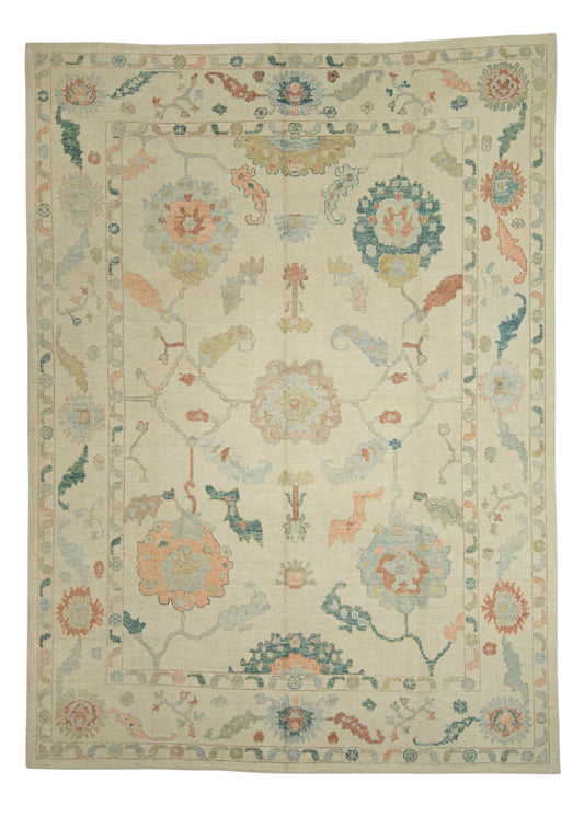 Turkish Oushak Rug 10'5" x 14'4" #22180