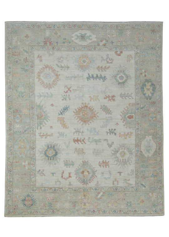 Handwoven Oushak Rug 8'3" x 10'2" #17426