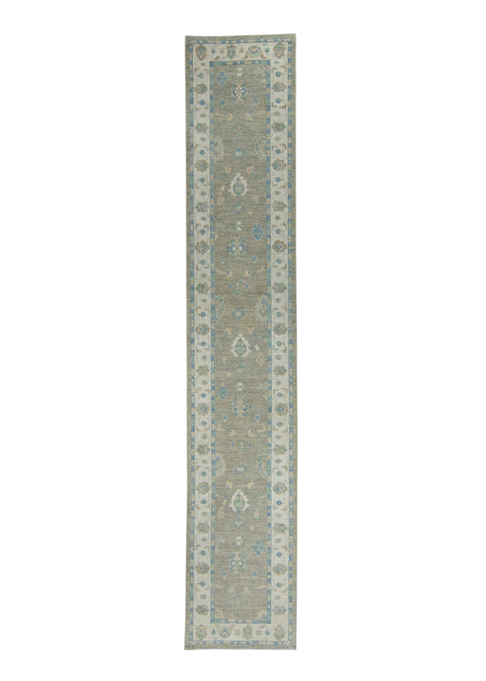Turkish Oushak Runner Rug 2'10" x 15'11" #17820