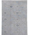 Turkish Oushak Rug 4'11" x 6'9" #16976