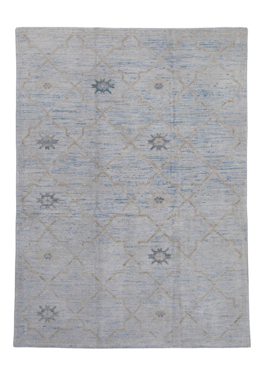 Turkish Oushak Rug 4'11" x 6'9" #16976