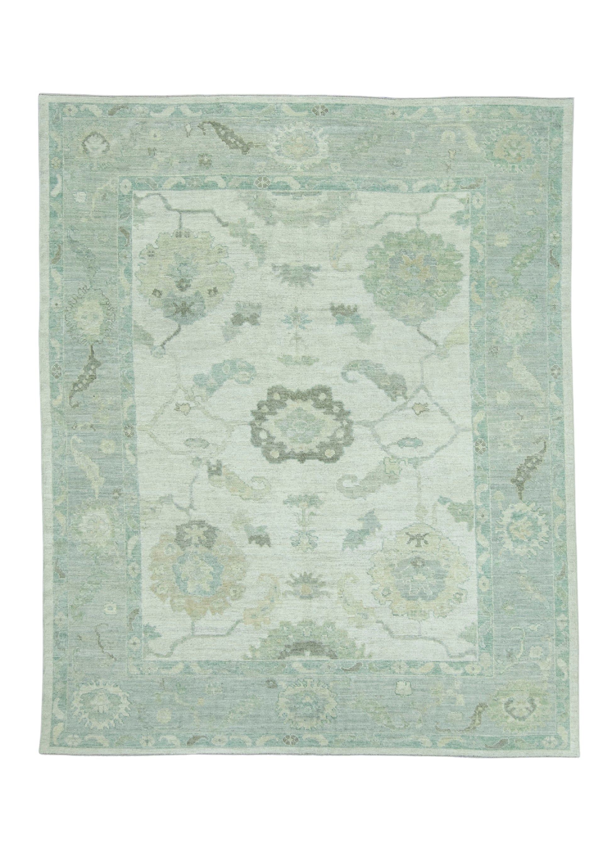 Turkish Oushak Rug 7'11" x 9'10" #19332