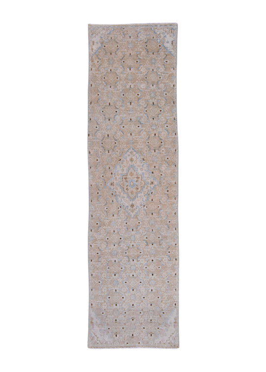 Turkish Vintage Anatolian Runner Rug 2'7" x 9'2" #7027