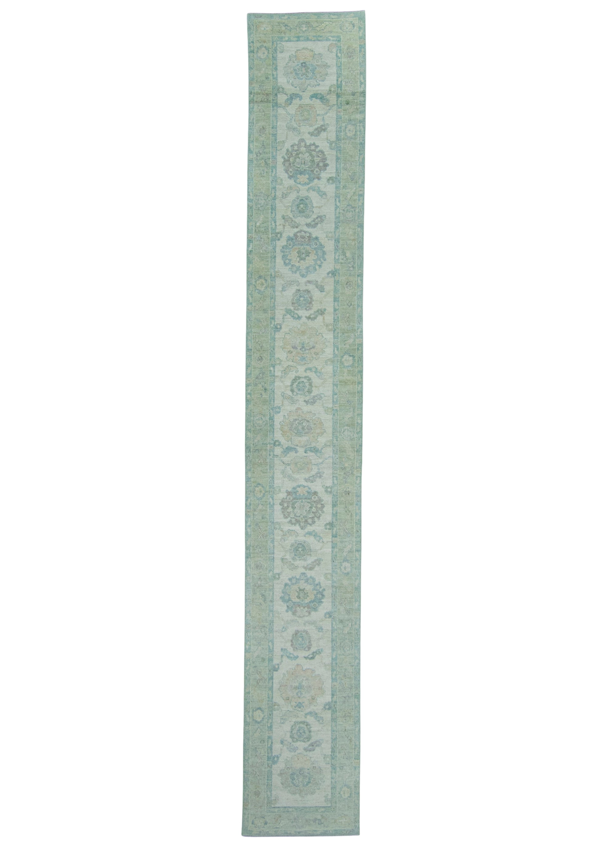 Turkish Oushak Rug 2'8" x 18'8" #19274