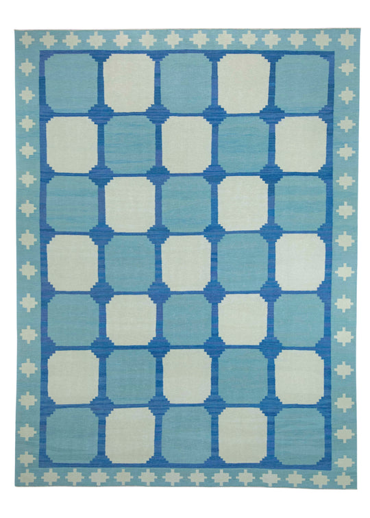 Turkish Kilim Oriental Handmade Flatweave 9'3" x 12'4" #18156