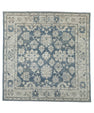 Oushak Square Rug 6'10" x 6'11" #23545