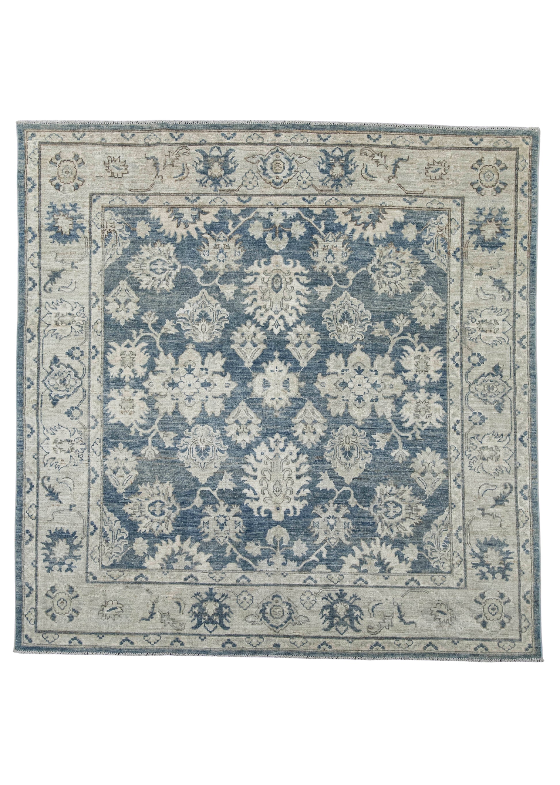 Oushak Square Rug 6'10" x 6'11" #23545