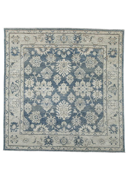 Oushak Square Rug 6'10" x 6'11" #23545