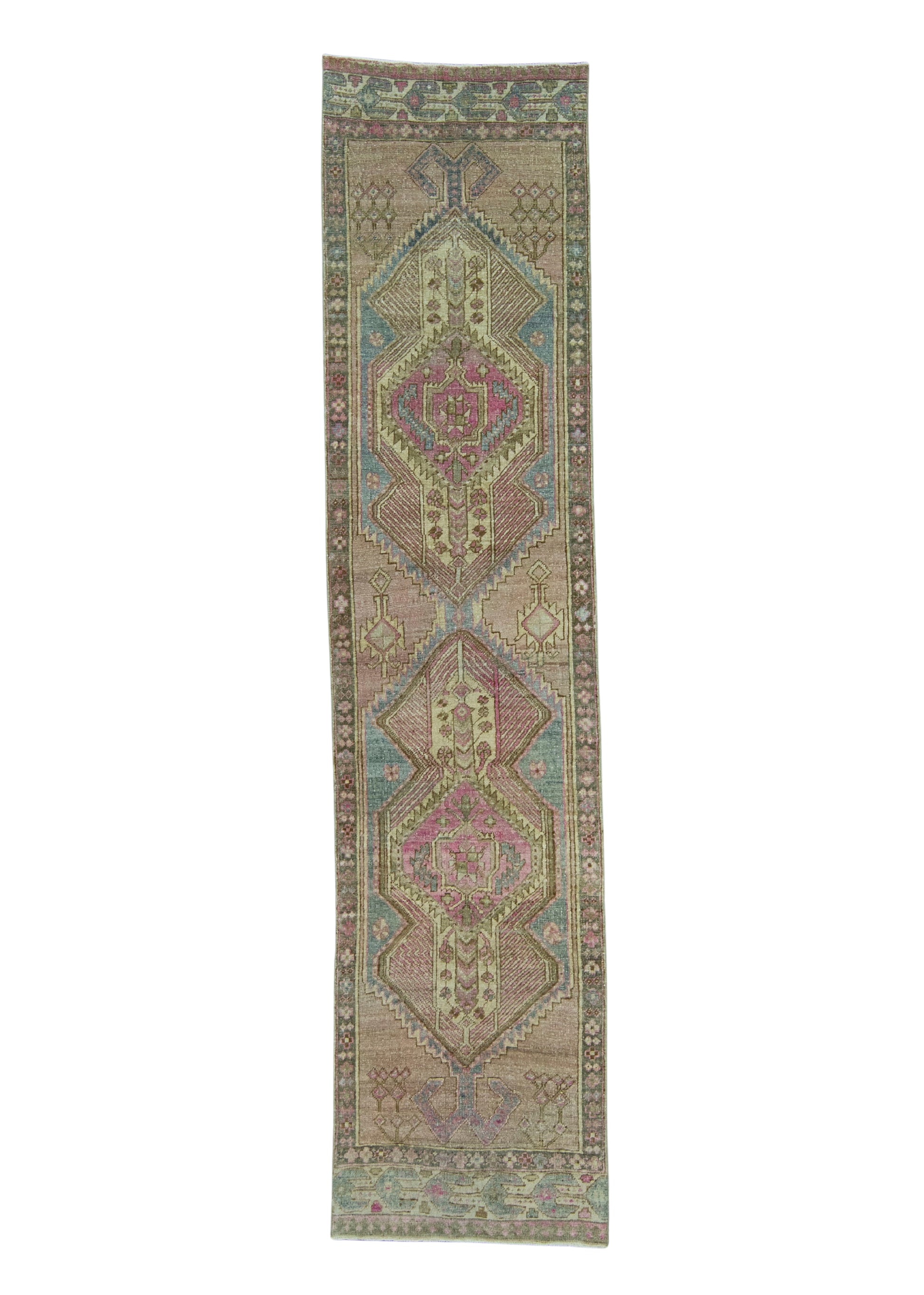 Turkish Vintage Rug 2'6" x 10'8" #20679