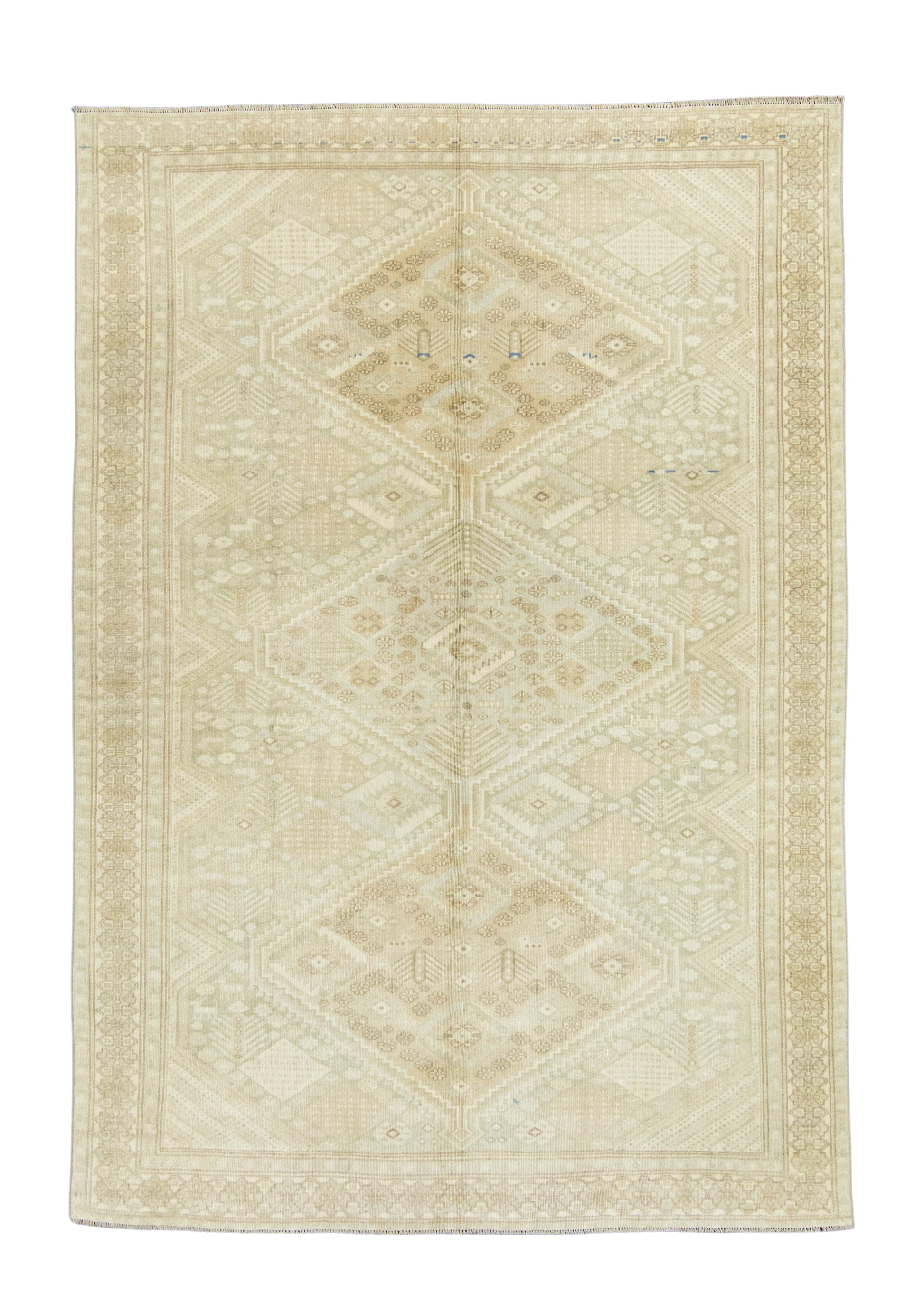 Turkish Vintage Rug  6'5" x 9'3" #21118