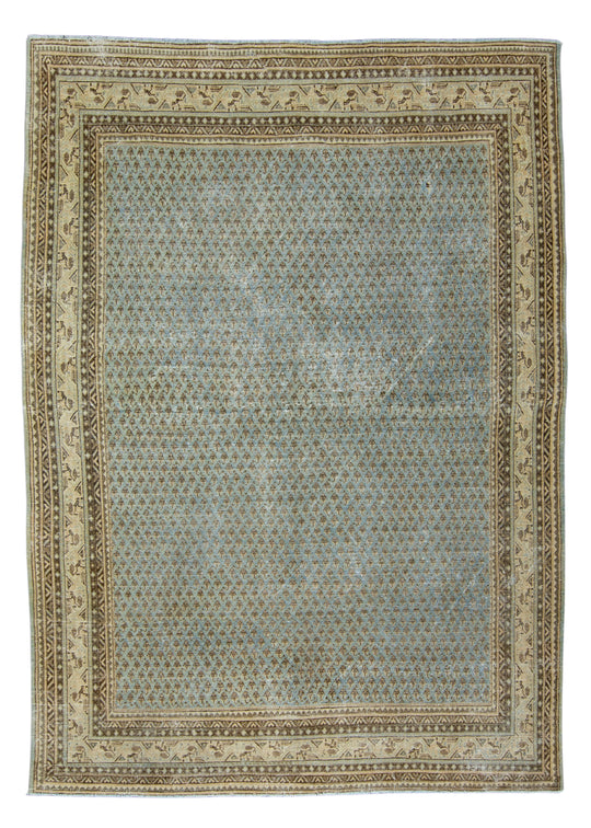 Oriental Handwoven Vintage Rug 7'2" x 9'11" #17896