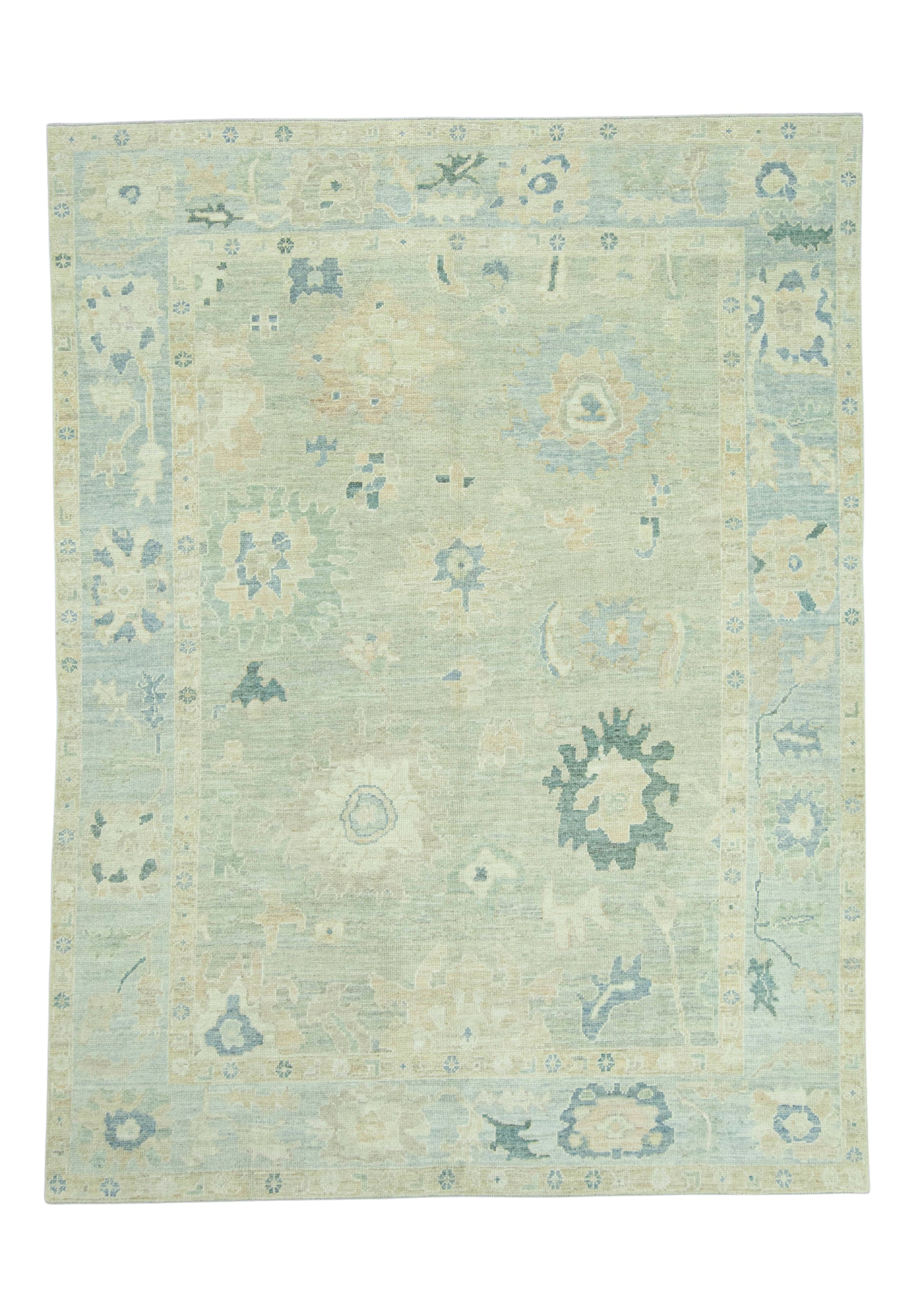 Turkish Oushak Rug 8' x 10'7" #19397