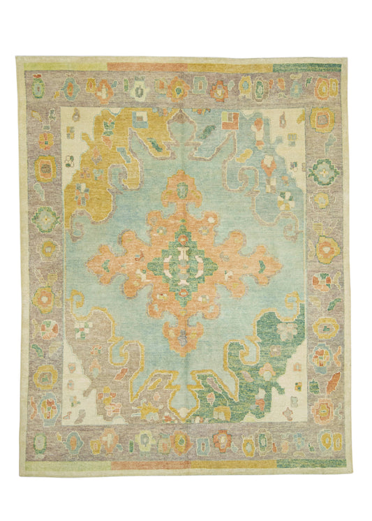 Turkish Oushak Rug 8' x 10'1" #22214