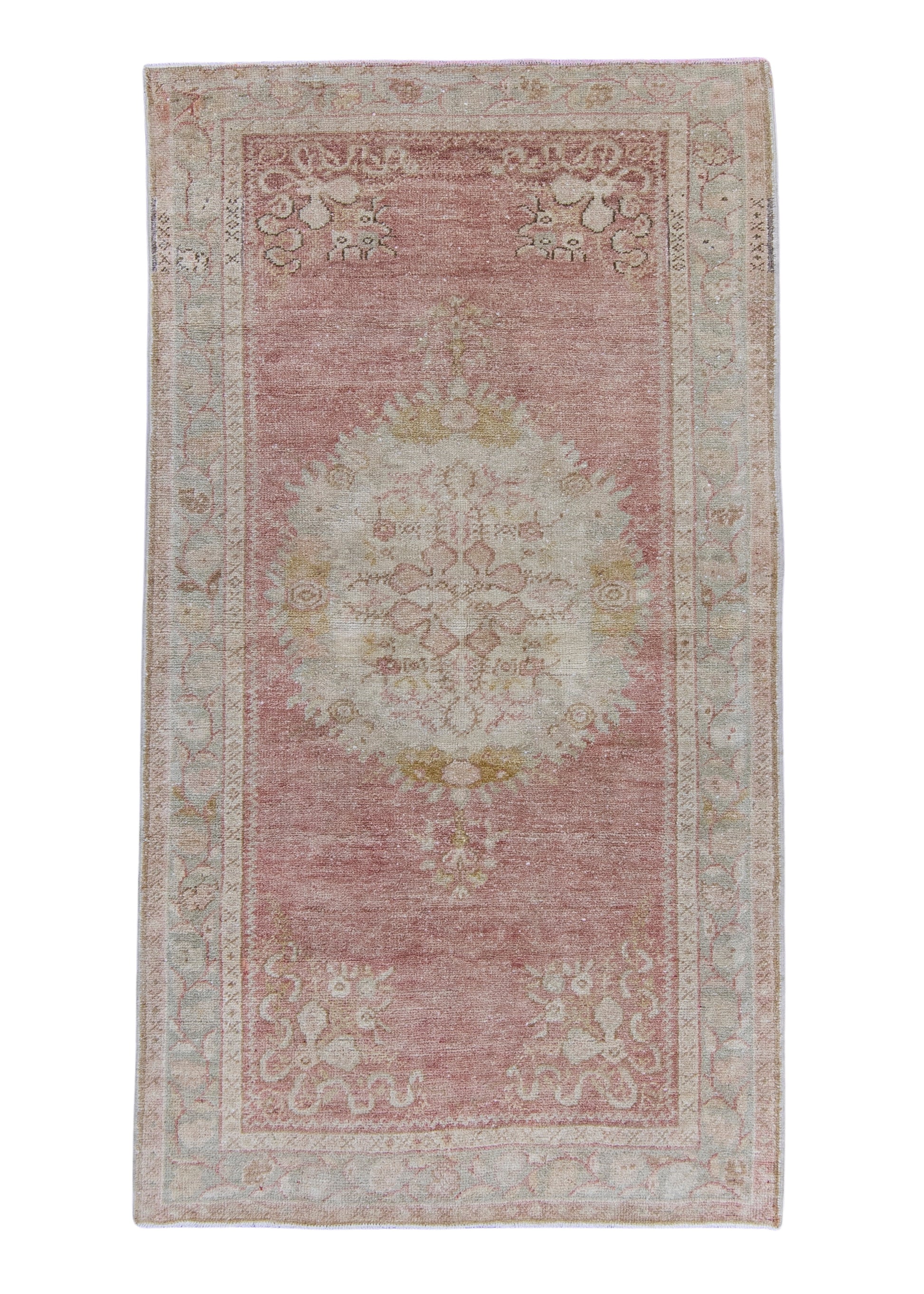 Turkish Vintage Anatolian Rug 3'5" x 6'2" #16844