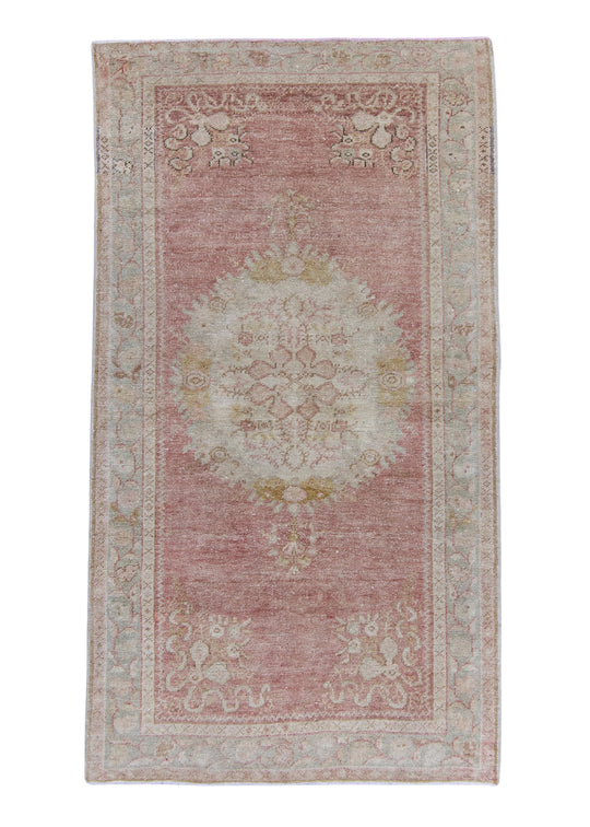 Turkish Vintage Anatolian Rug 3'5" x 6'2" #16844