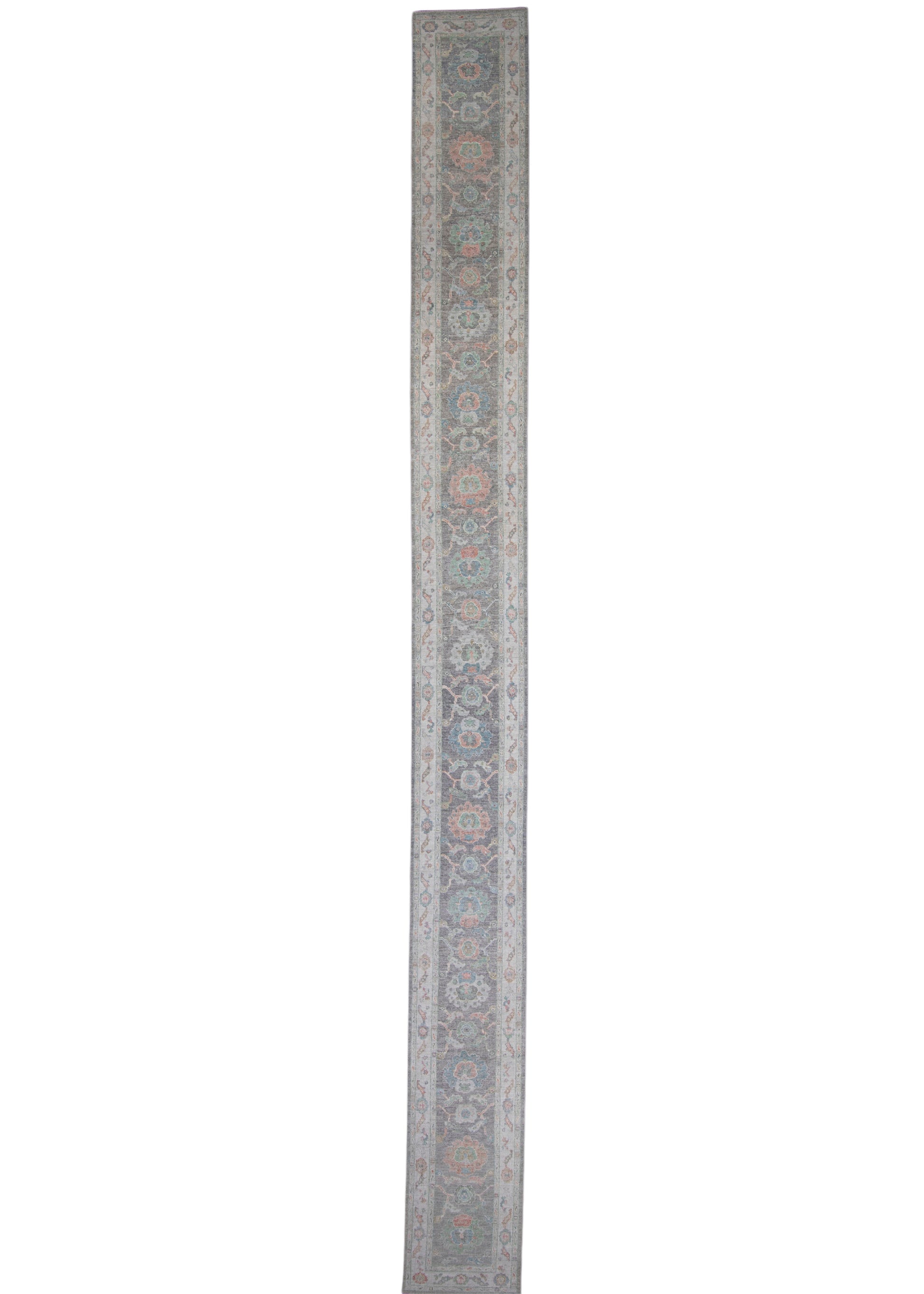 Turkish Oushak Runner Rug 2'10" x 30'10" #16505