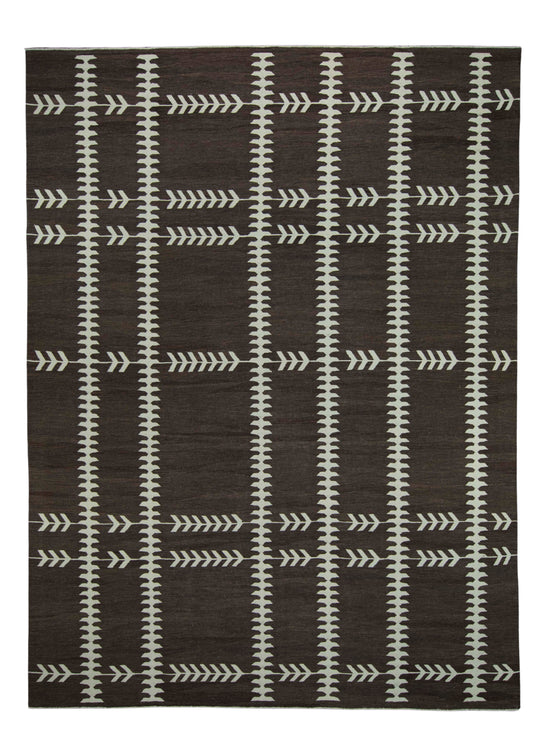 Turkish Kilim Oriental Handmade Flatweave 9'4" x 12'6" #18151