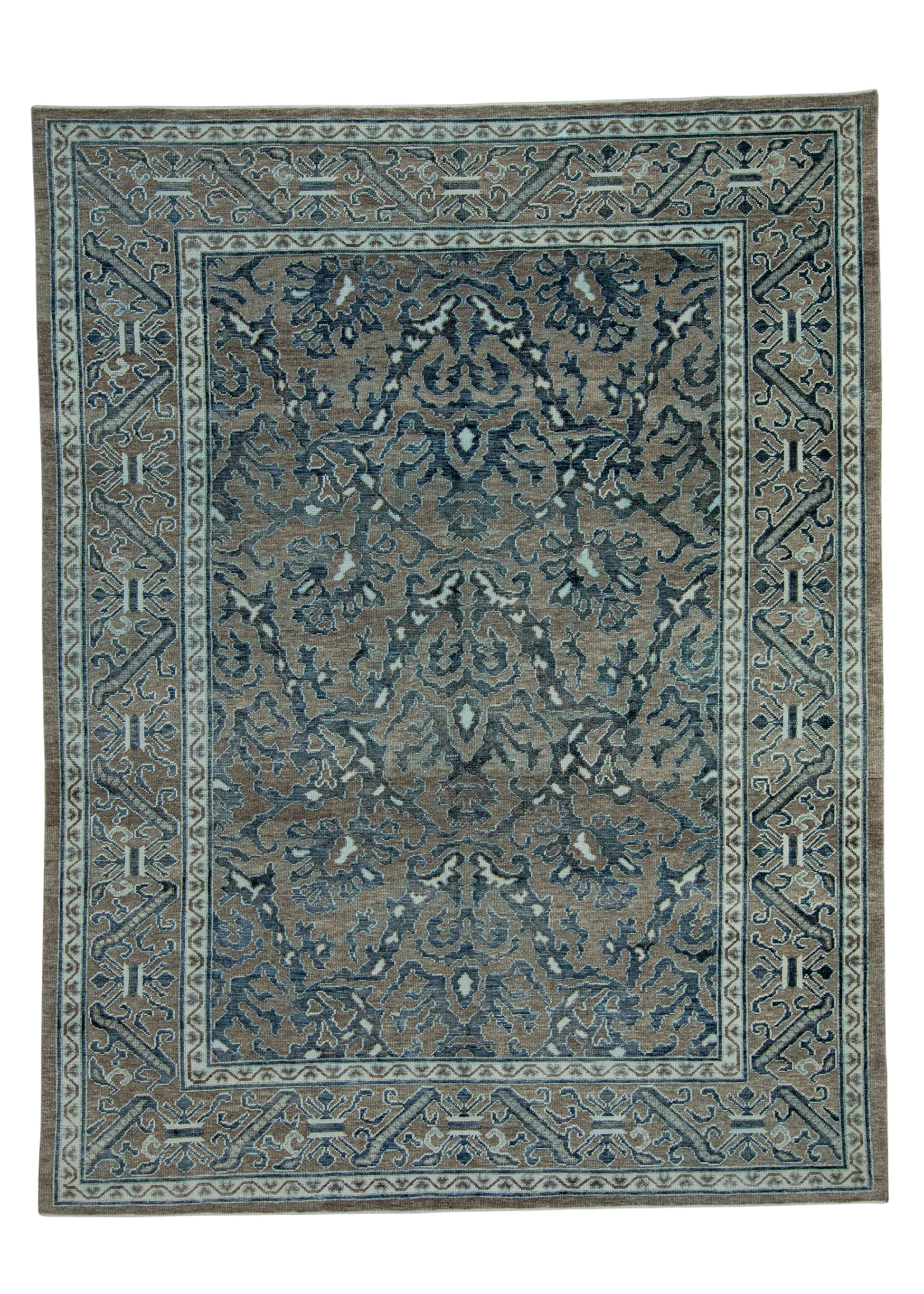 Turkish Oushak Rug 9'2" x 12' #18619