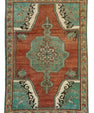 Turkish Vintage Rug 4'8" x 6'10" #17982