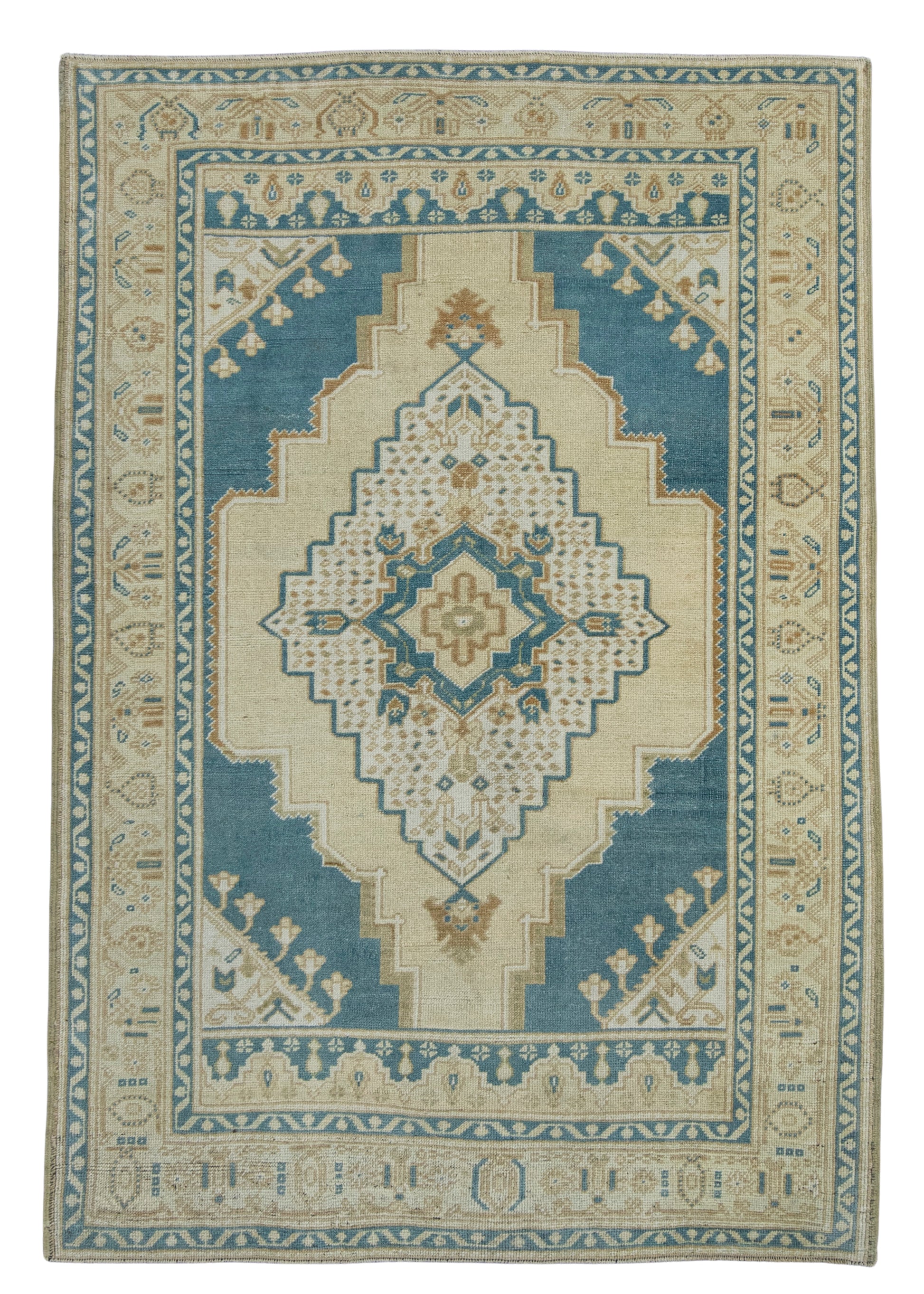 Turkish Anatolian Rug 4'1" x 6' #17578