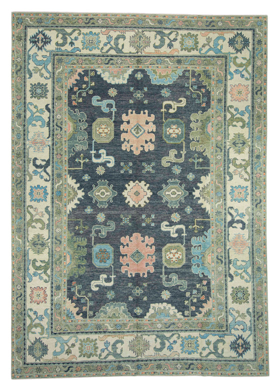 Turkish Oushak Rug 9'10" x 13'10" #17181
