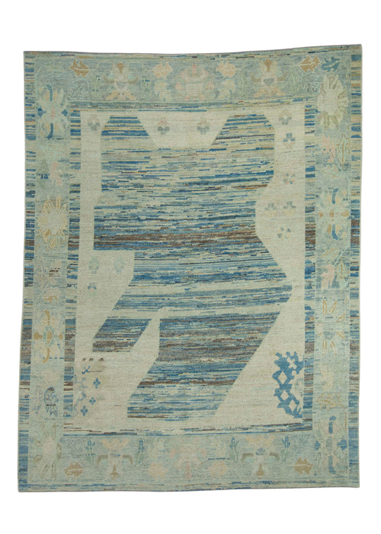 Turkish Oushak Rug 9' x 11'6" #18534