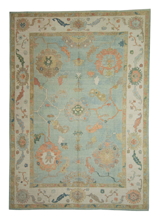Turkish Oushak Rug 10'1" x 14'3" #22160