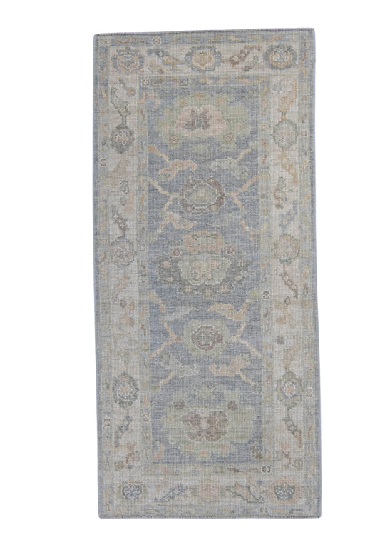 Turkish Oushak Rug 2'9" x 5'10" #16224