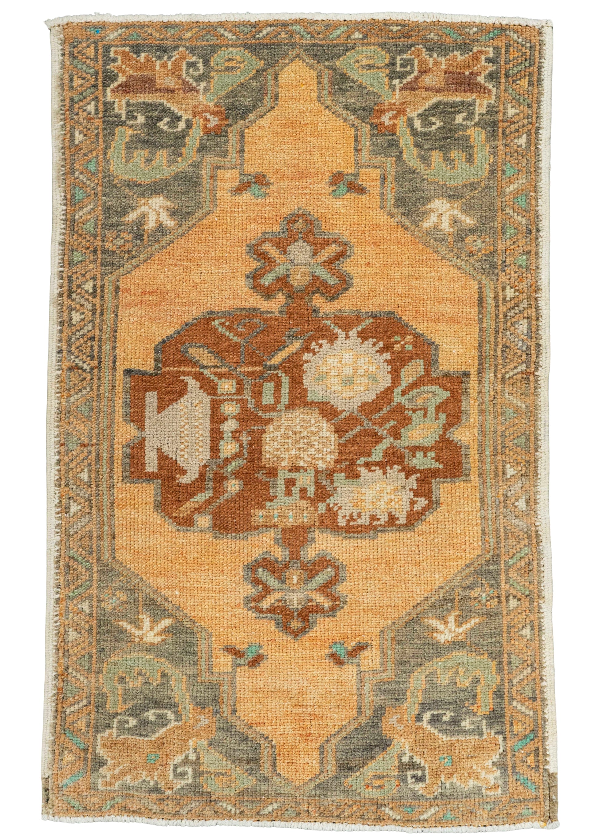 Turkish Yastik Rug  1'10" x  2'11" #22585