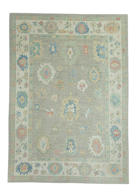 Turkish Oushak Rug 10'2" x 14'3" #17772