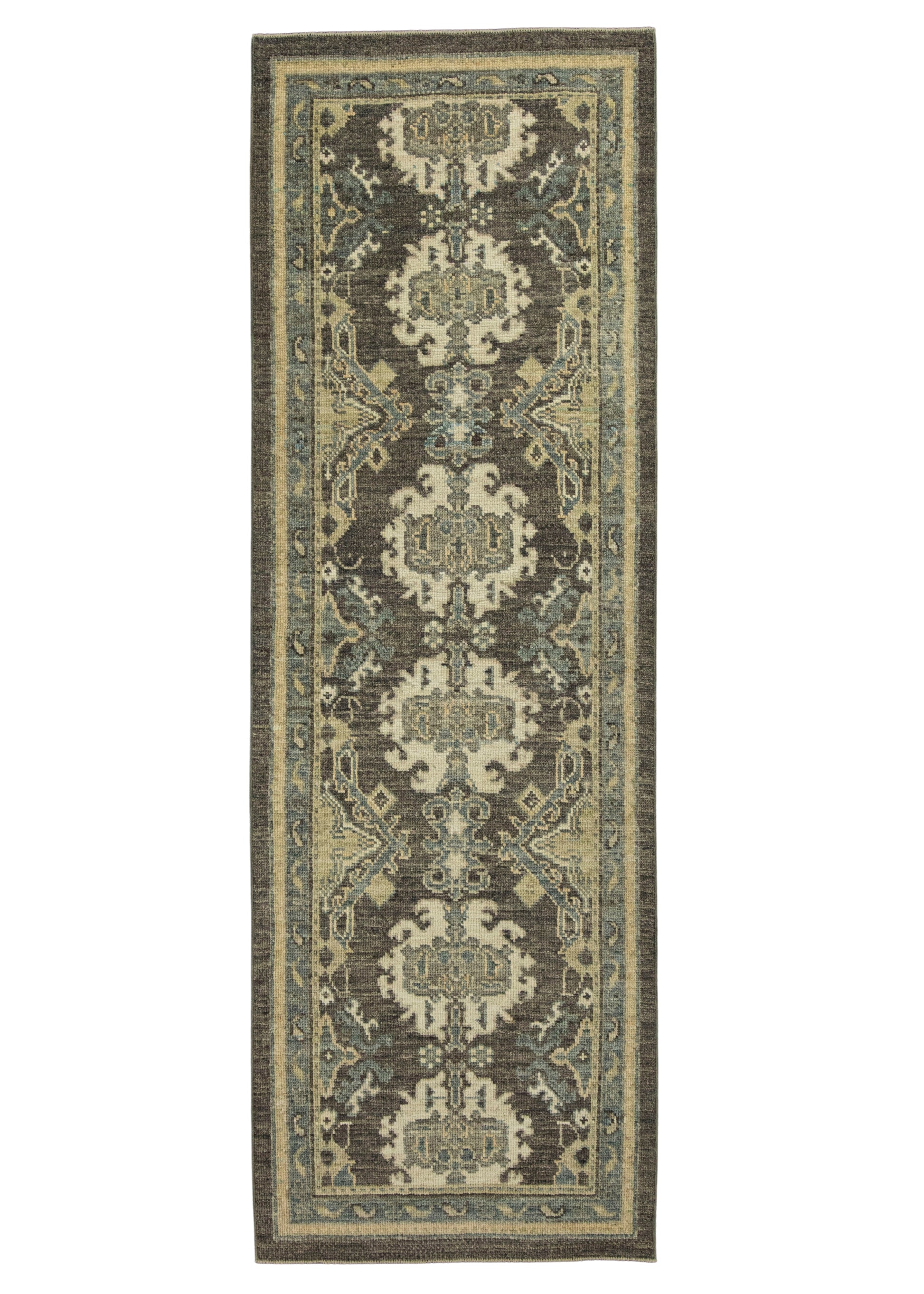 Turkish Oushak Rug 2'11" x 8'9" #20215