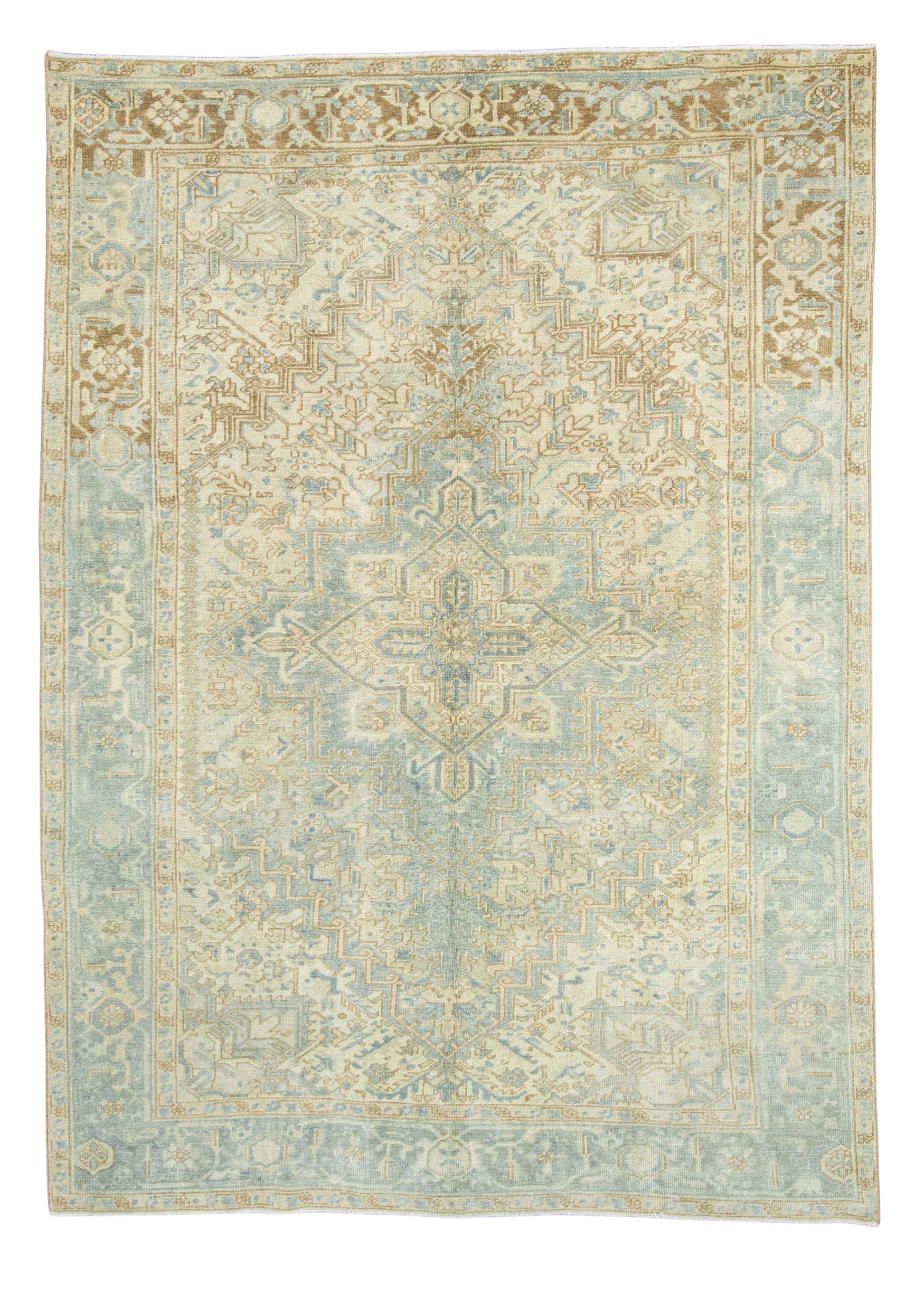 Turkish Vintage Rug 6'9" x 9'5" #22780