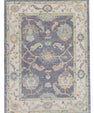 Turkish Oushak Rug 5'3" x 7' #16493