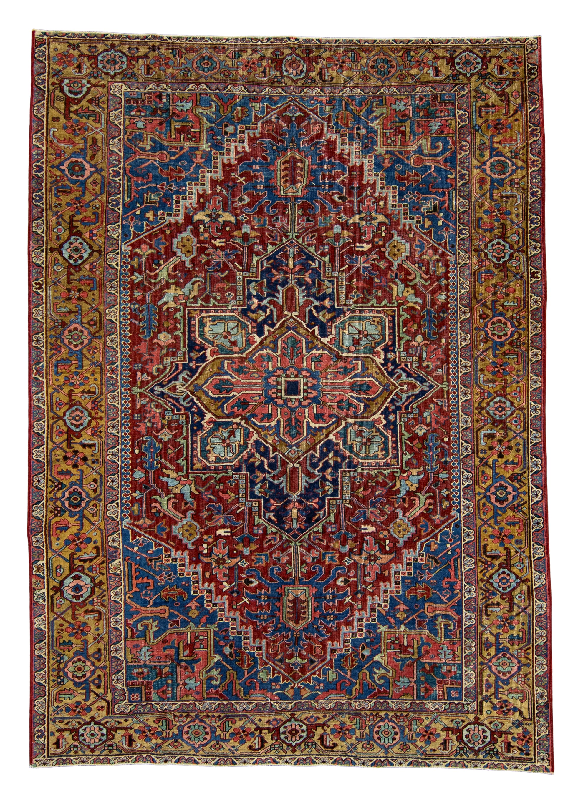 Antique Heriz 7'3" x 10'3" #17098