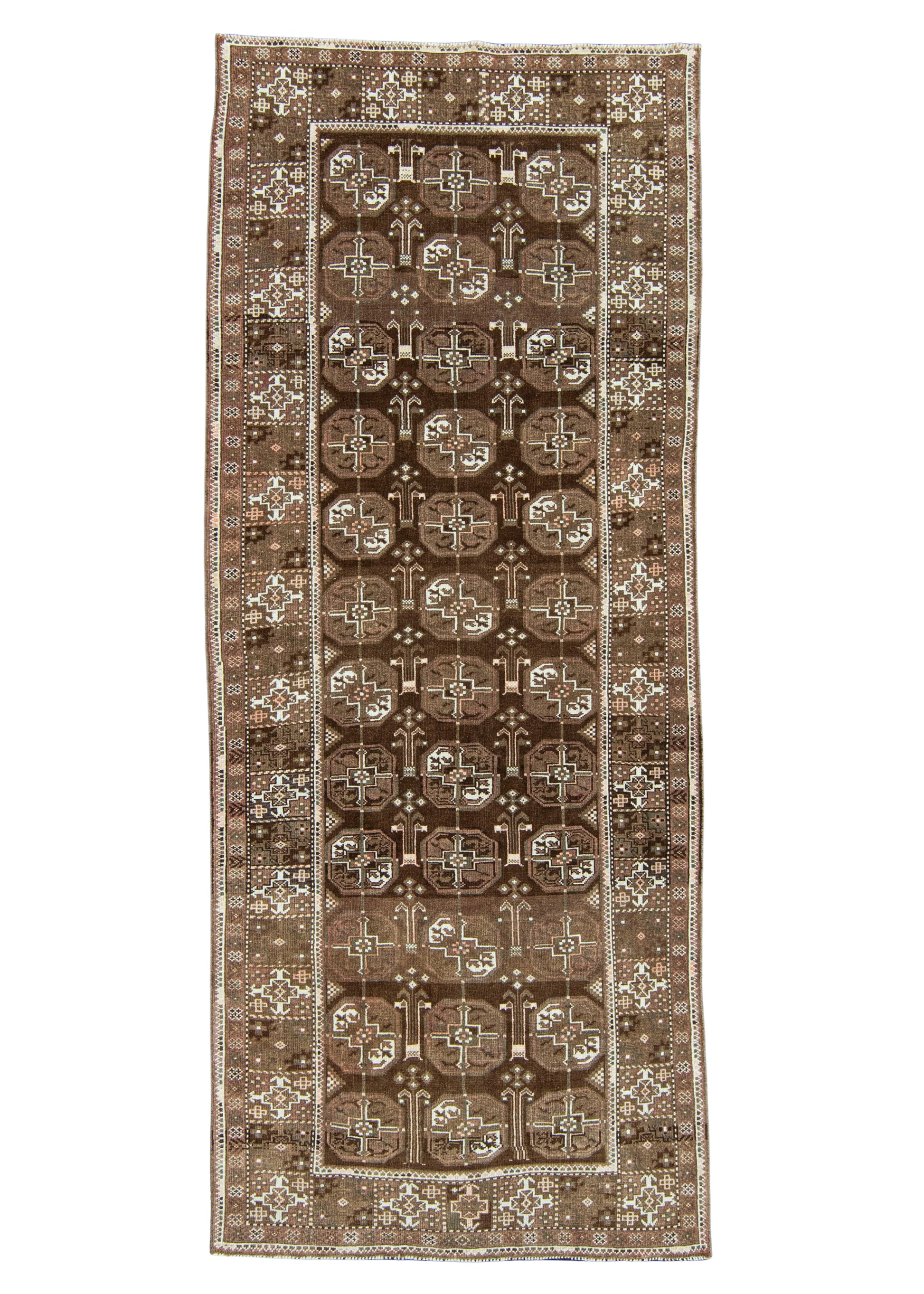 Turkish Vintage Rug 4'1" x 9'11" #20709