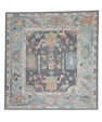 Square Turkish Oushak Rug 12'3" x 12'10" #17355