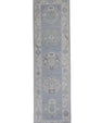 Turkish Oushak Runner Rug 2'10" x 10'1" #16244