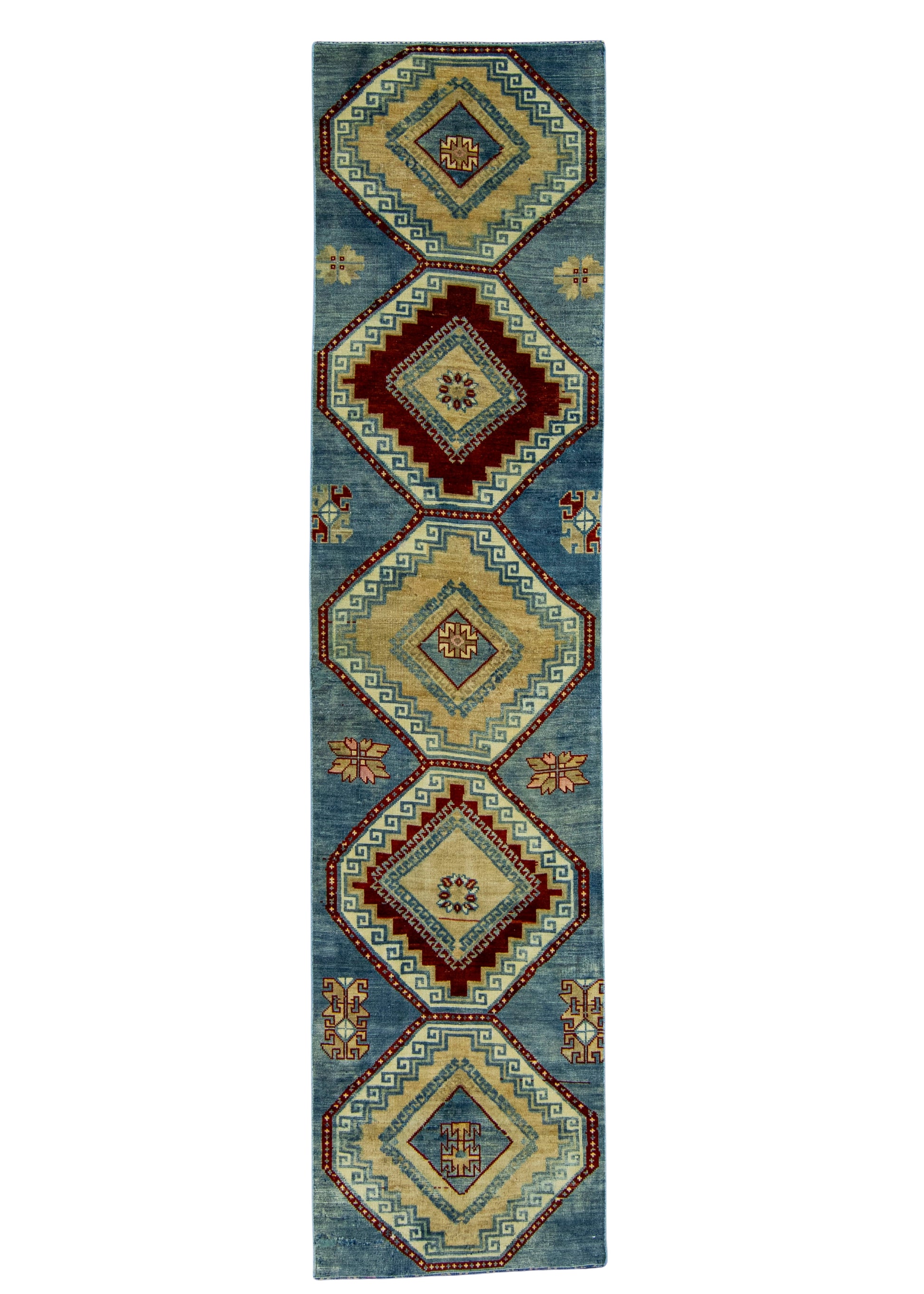 Turkish Vintage Rug 2'5" x 10'2" #20702