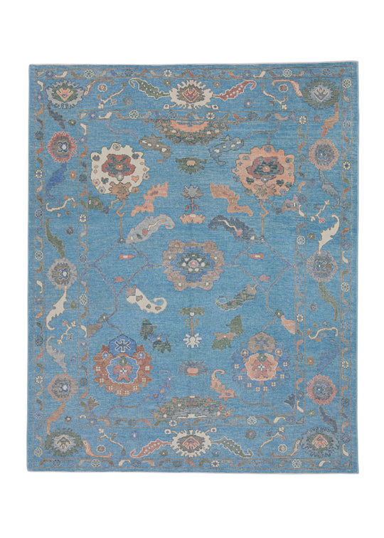 Turkish Oushak Rug 8'4" x 10'3" #16730