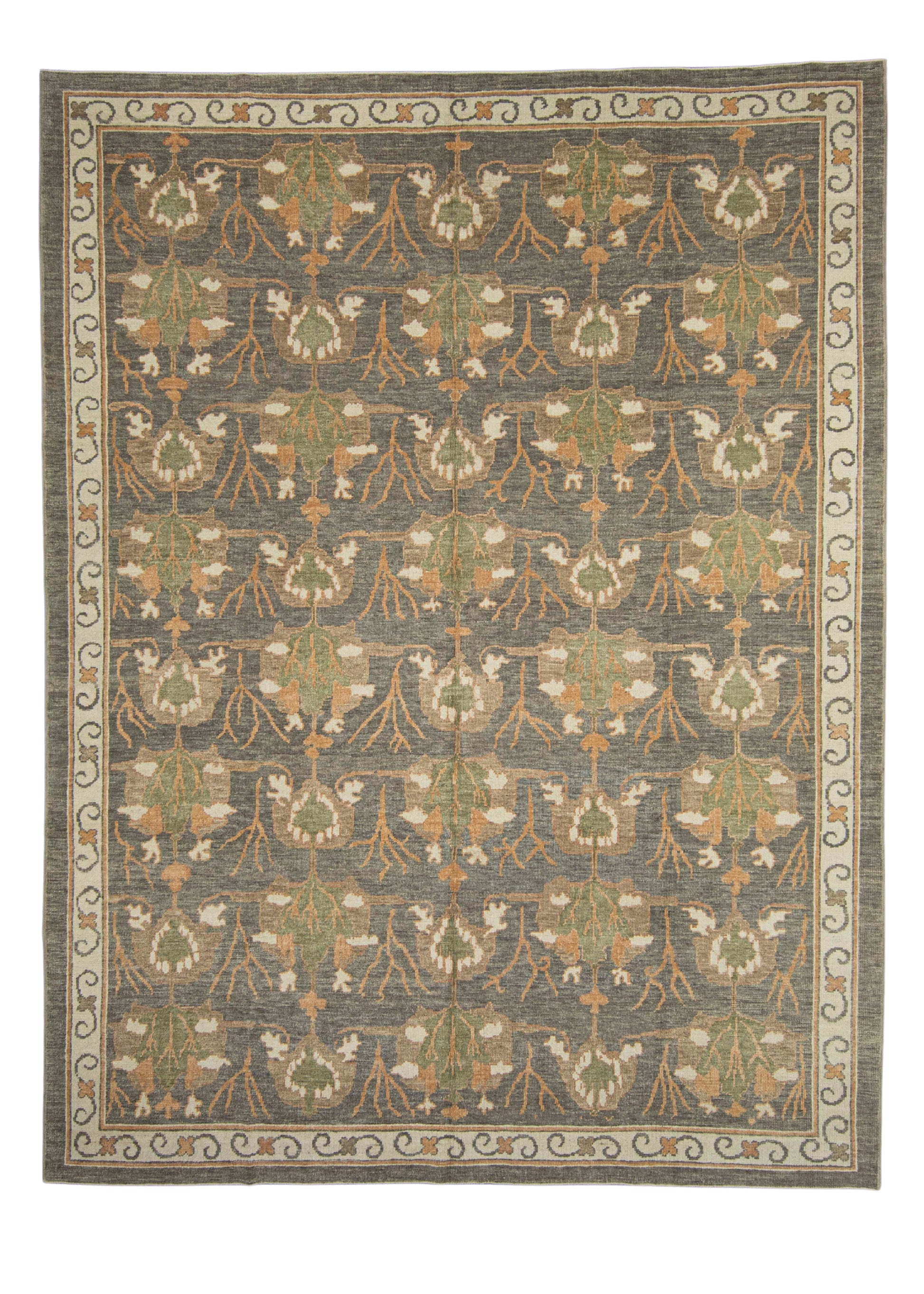 Turkish Oushak Rug 9'5" x 12'5" #22232