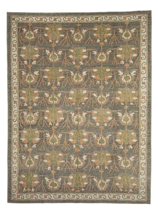 Turkish Oushak Rug 9'5" x 12'5" #22232