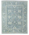 Handwoven Oushak Rug 9'4" x 11'8" #17703
