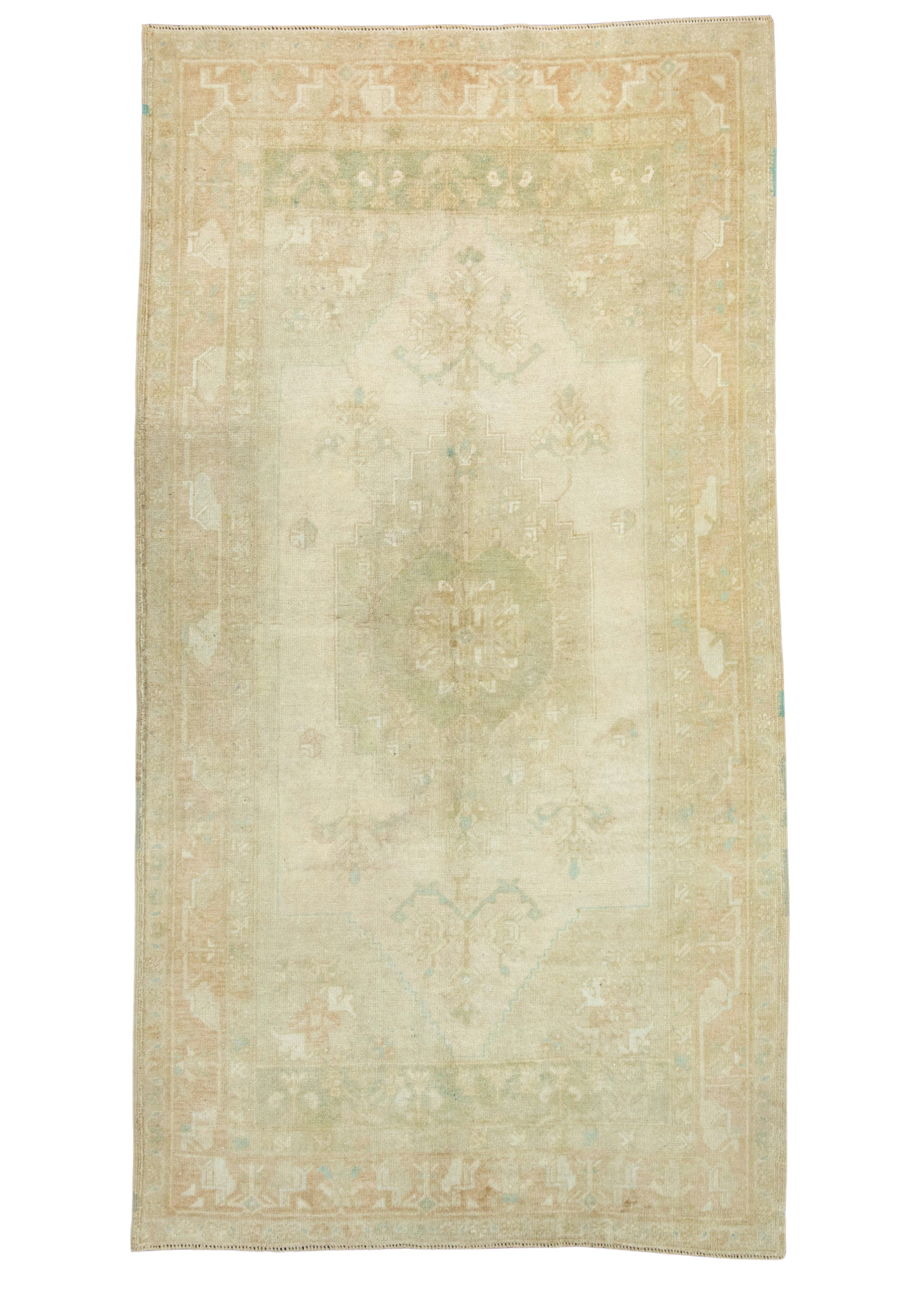 Turkish Vintage Rug 4'6" x 8'4" #20804