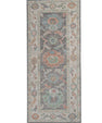 Turkish Oushak Rug 2'9" x 6'4" #16200